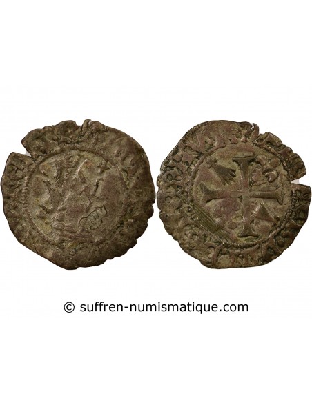 Charles VIII 1 hardi Billon 1491-1498 T Nantes