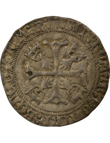 BRETAGNE, LOUIS XII - DOUZAIN AU PORC-EPIC 1507 / 1514 R RENNES