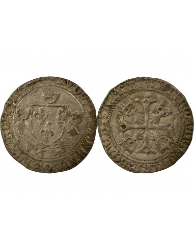 BRETAGNE, LOUIS XII - DOUZAIN AU PORC-EPIC 1507 / 1514 R RENNES