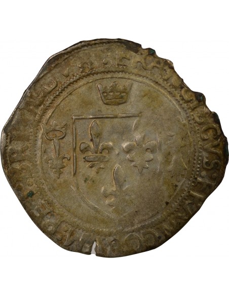 François Ier 1 blanc Billon 1522-1540 T Nantes