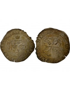 François Ier Blanc Billon 1522-1540 T Nantes 2