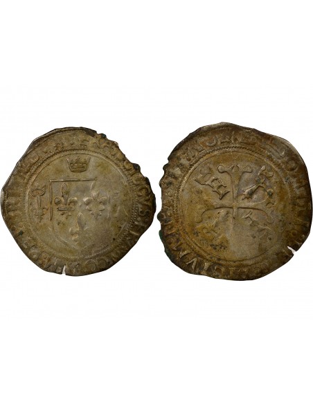 François Ier Blanc Billon 1522-1540 T Nantes