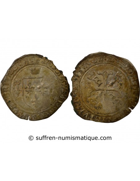 François Ier Blanc Billon 1522-1540 T Nantes