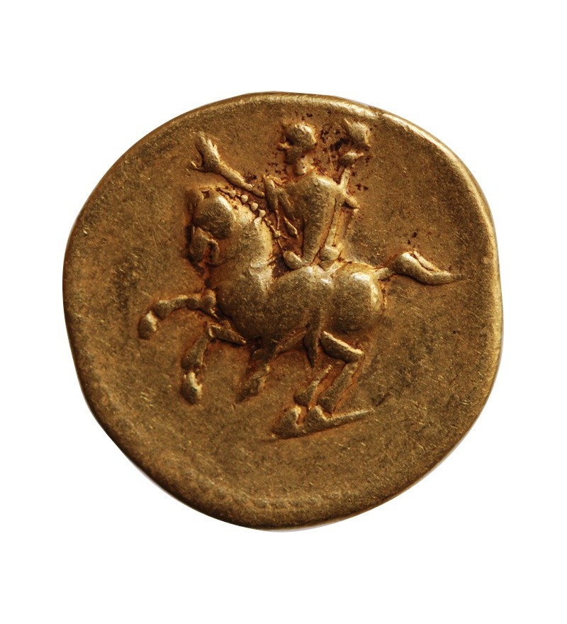 DOMITIEN, CAESAR - AUREUS OR 73 AV JC﻿