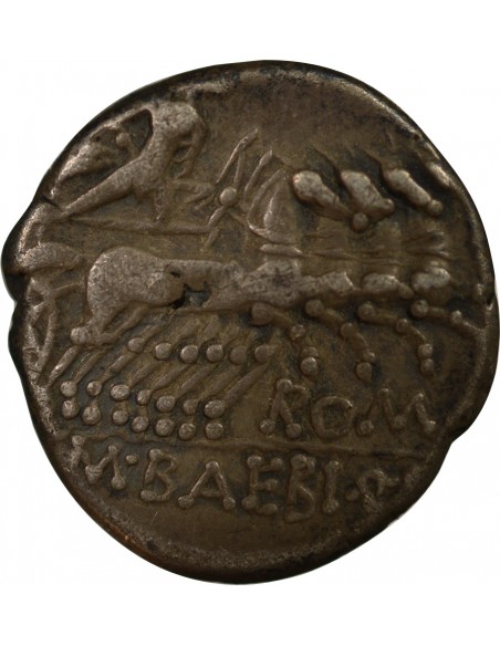 République Romaine 1 denier Argent 137 AV JC R Rome