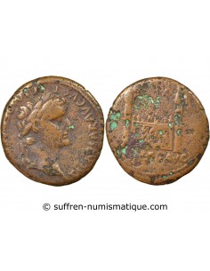 Rome Empire Tibère 1 as Cuivre déc-14 D Lyon