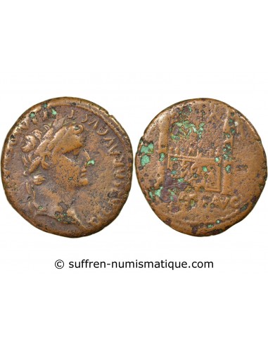 Rome Empire Tibère 1 as Cuivre déc-14 D Lyon