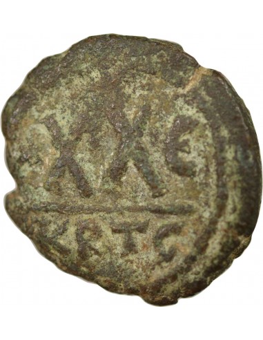 Empire Byzantin Phocas 01-févr follis Cuivre 606-607 Carthage
