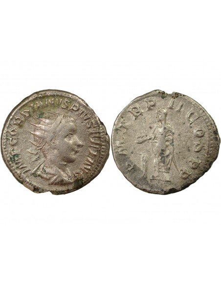 Rome Empire Gordien III 1 antoninien Billon 240 R Rome