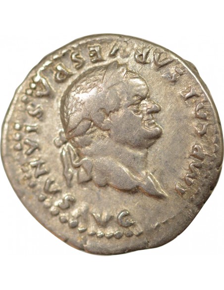 VESPASIEN - DENIER ARGENT - Cérès, 79 ROME