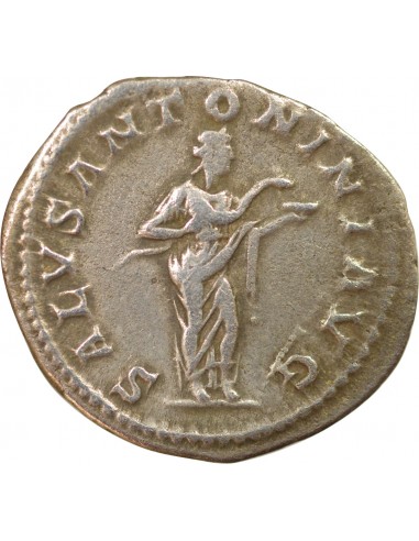 ELAGABAL - ANTONINIEN ARGENT - Salus, 218 / 222 ROME