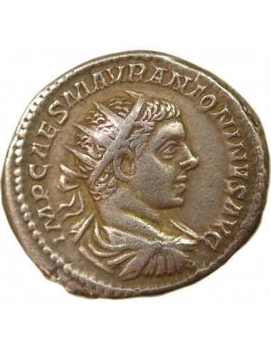 ELAGABAL - ANTONINIEN ARGENT - Salus, 218 / 222 ROME