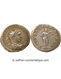 ELAGABAL - ANTONINIEN ARGENT - Salus, 218 / 222 ROME
