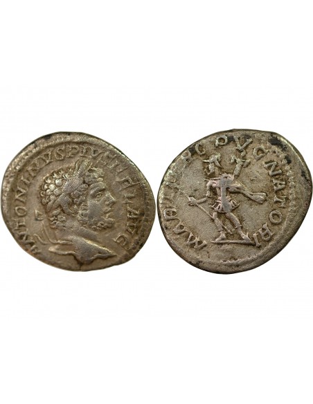 Rome Empire Caracalla 1 denier Argent 213 R Rome