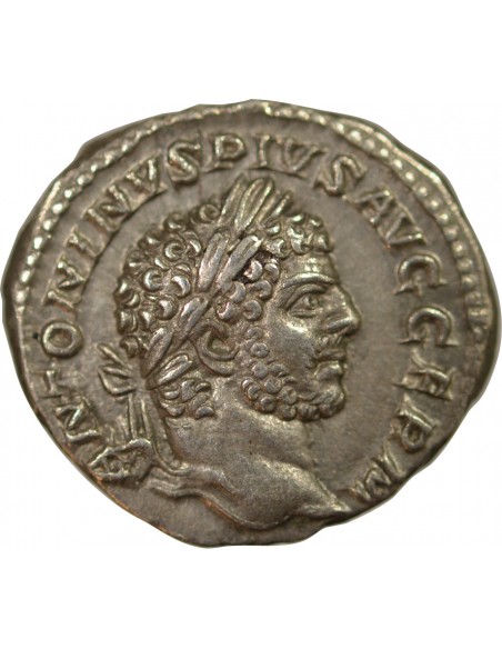 Rome Empire Caracalla 1 denier Argent 215 R Rome