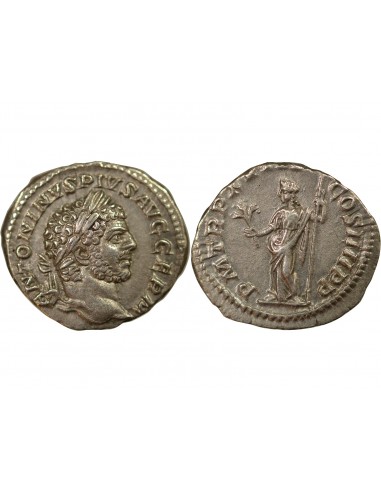 Rome Empire Caracalla 1 denier Argent 215 R Rome