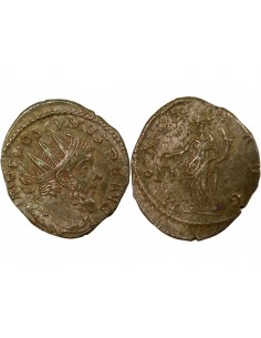 Empire des Gaules Postume Moneta 1 antoninien Billon 263-265 Trèves 2