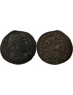 CONSTANTIN Ier - NUMMUS CONSTANTINI ANA DAFNE, CONSTANTINOPLE 328 2