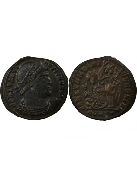 CONSTANTIN Ier - NUMMUS CONSTANTINI ANA DAFNE, CONSTANTINOPLE 328