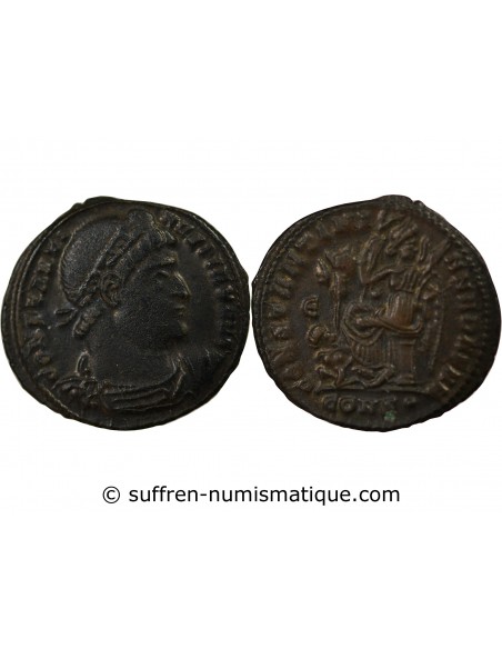 CONSTANTIN Ier - NUMMUS CONSTANTINI ANA DAFNE, CONSTANTINOPLE 328