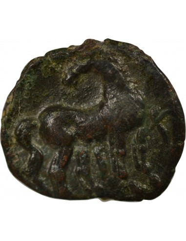 Grèce (Zeugitane) 1 unite Bronze 215-201 Av JC Carthage