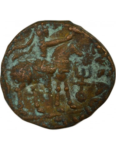 Empire Kouchan Vima Takto 1 tetradrachme Cuivre 55-100