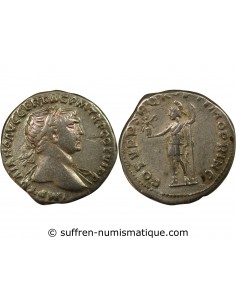 Rome Empire Trajan 1 denier Argent 111 R Rome