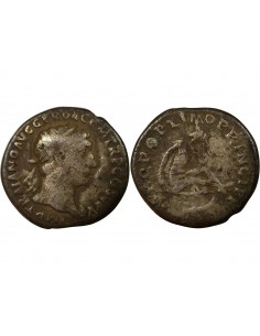 Rome Empire Trajan 1 denier Argent 103-111 R Rome 2