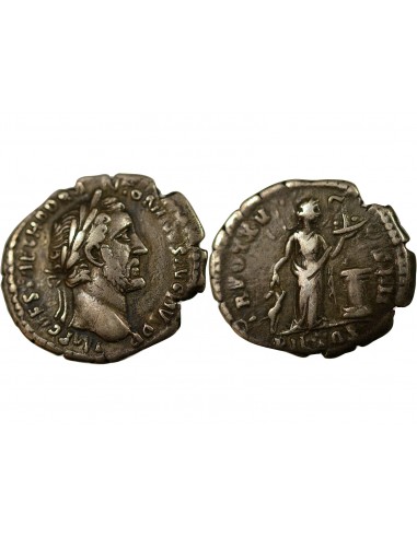 ANTONIN LE PIEUX - DENIER ARGENT, Pietas 151/152 ROME