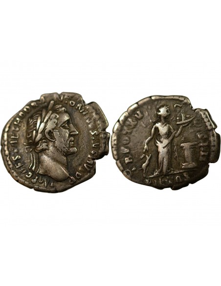 ANTONIN LE PIEUX - DENIER ARGENT, Pietas 151/152 ROME