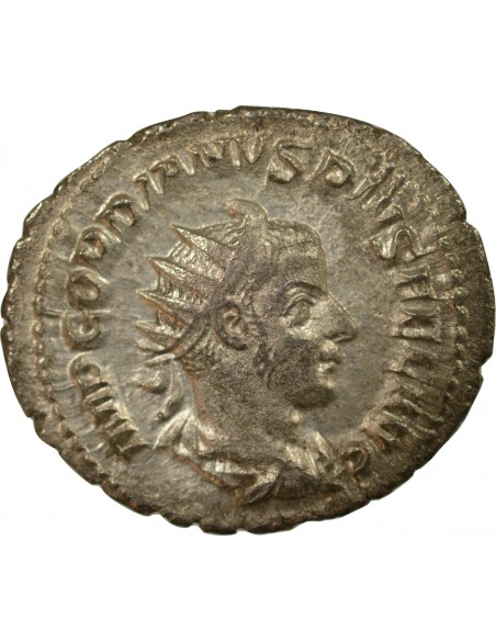 Rome Empire Gordien III Sol 1 antoninien Billon 241-243 R Rome