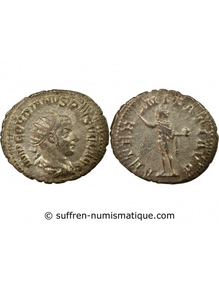 Rome Empire Gordien III Sol 1 antoninien Billon 241-243 R Rome