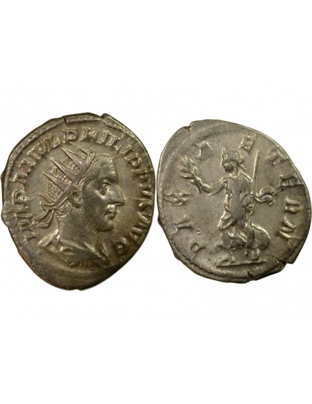 Rome Empire Philippe Ier l'Arabe 1 antoninien Billon 244 R Rome
