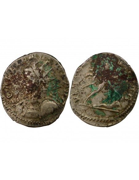 Rome Empire Gallien 1 antoninien Billon 259-260 R Rome