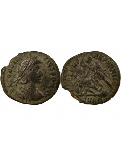 Rome Empire Constance II 1 nummus Cuivre 350-354 Cyzique 2