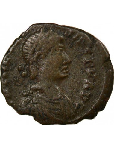 Rome Empire Théodose Ier 1 nummus Cuivre 383-388 Thessalonique