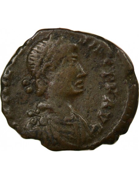 Rome Empire Théodose Ier 1 nummus Cuivre 383-388 Thessalonique