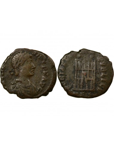 Rome Empire Théodose Ier 1 nummus Cuivre 383-388 Thessalonique