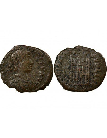 Rome Empire Théodose Ier 1 nummus Cuivre 383-388 Thessalonique