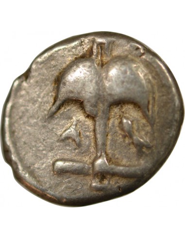 Grèce (Thrace) 1 drachme Argent 400-350 AV JC Apollonie du Pont