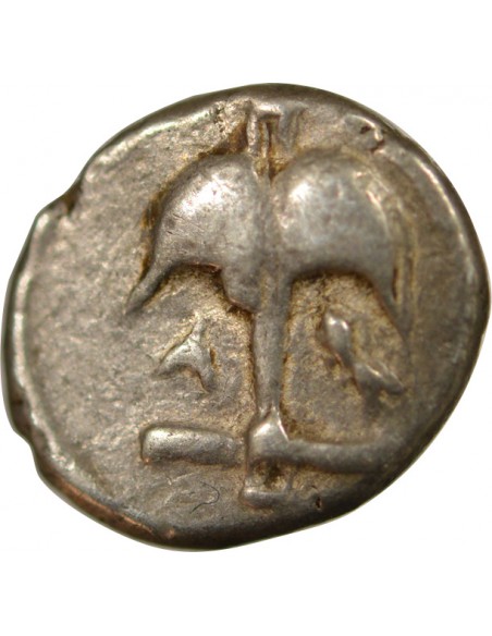 Grèce (Thrace) 1 drachme Argent 400-350 AV JC Apollonie du Pont