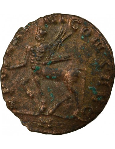 Rome Empire Gallien Bestiaire, Centaure à Gauche 1 antoninien Billon 267-268 R Rome