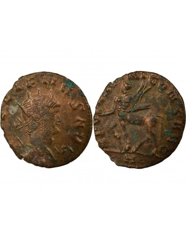 Rome Empire Gallien Bestiaire, Centaure à Gauche 1 antoninien Billon 267-268 R Rome