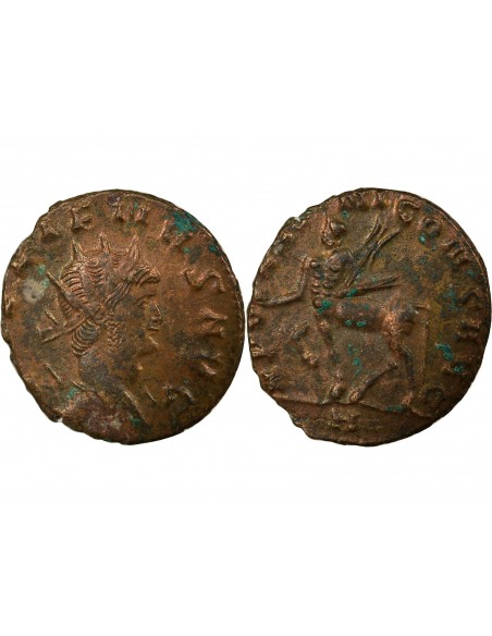 Rome Empire Gallien Bestiaire, Centaure à Gauche 1 antoninien Billon 267-268 R Rome