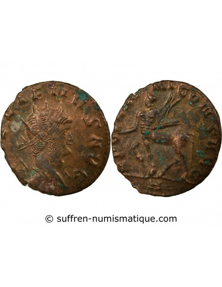Rome Empire Gallien Bestiaire, Centaure à Gauche 1 antoninien Billon 267-268 R Rome