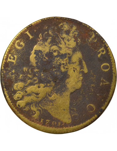 Louis XIV 1 jeton Laiton 1705