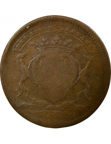 Charles-César Chevalier 1 jeton Cuivre 1677 T Nantes