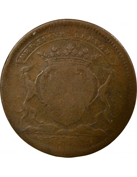 Charles-César Chevalier 1 jeton Cuivre 1677 T Nantes