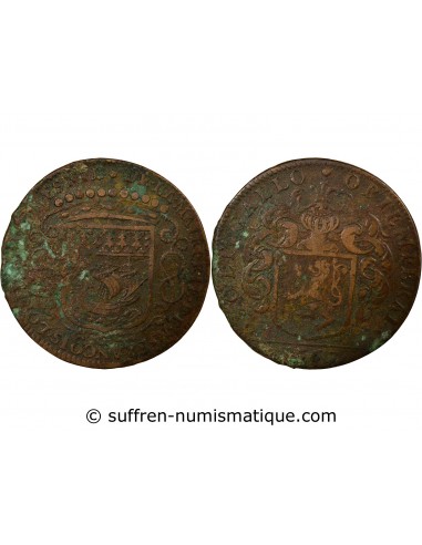 François Lorido 1 jeton Cuivre 1667 T Nantes