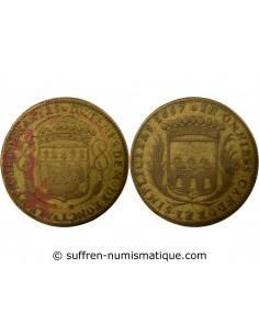 René de Ponctual Jeton Laiton 1657 T Nantes